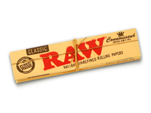 RAW Classic Connoisseur Rolling Papers with Tips