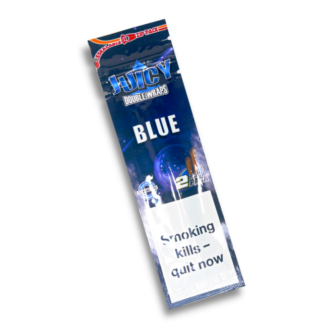 Juicy Jays Blue Blunt Wraps - Pack of 2