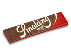 Smoking Brown King Size Rolling Papers - 33 Leaves